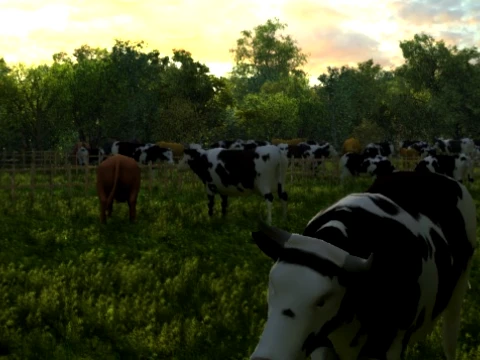 Cow 3D Model