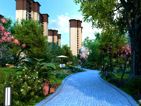 Urban architecture 3D Model