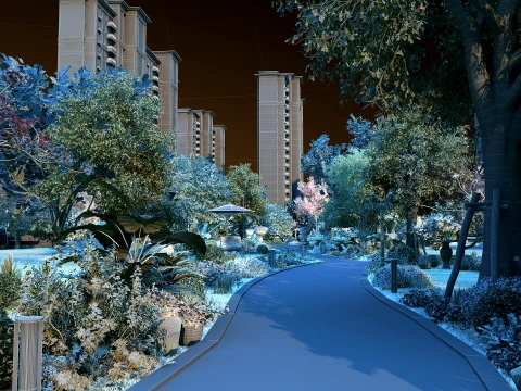 Urban architecture 3D Model