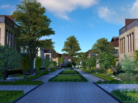 Urban architecture 3D Model