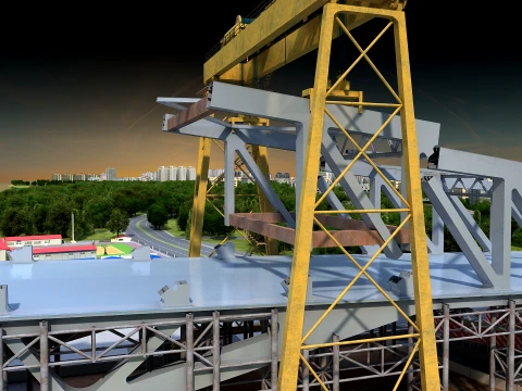 Build a bridge Modelo 3D