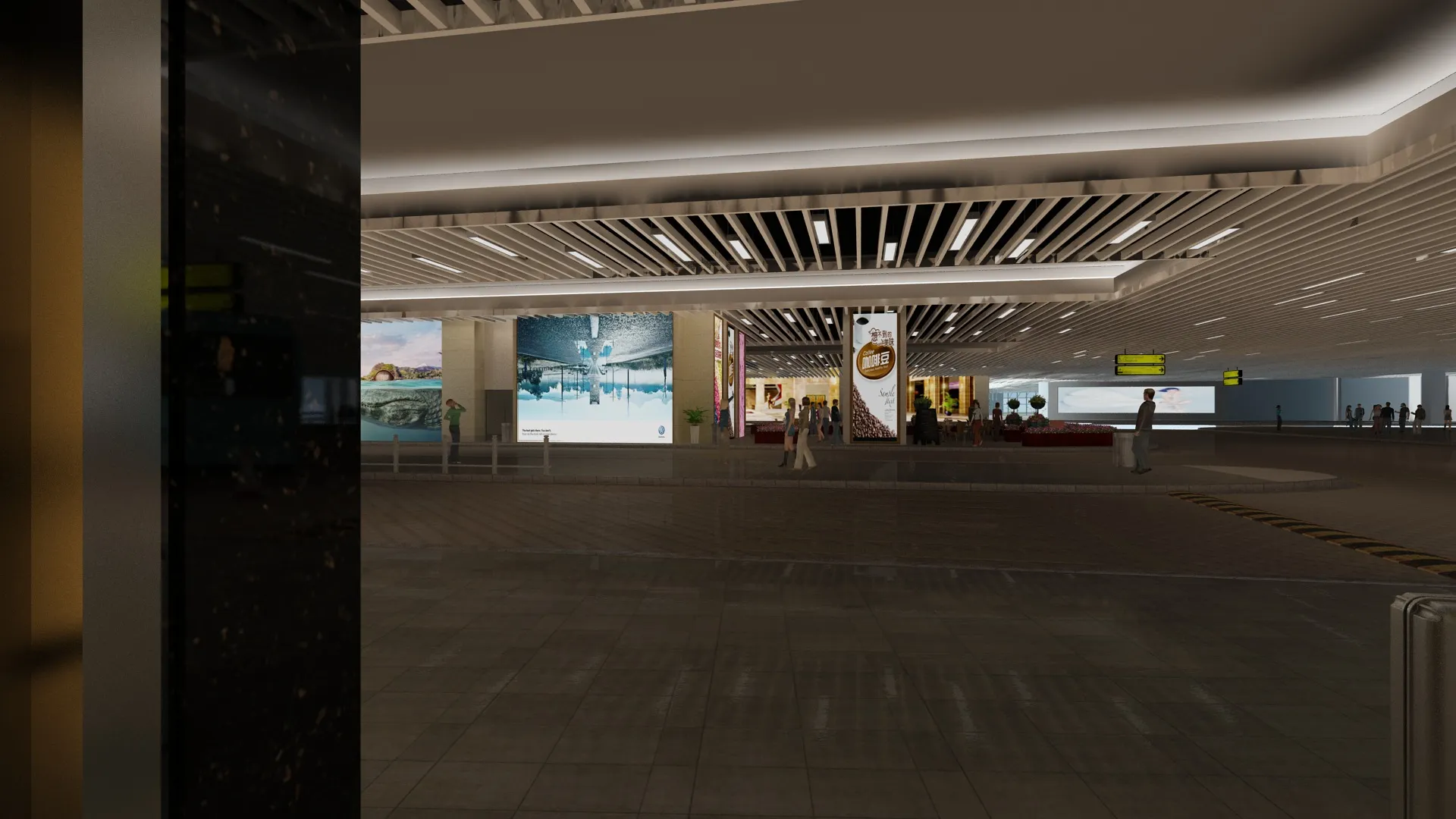Bus stop 3D Model .c4d .max .obj .3ds .fbx .stl .blend 
