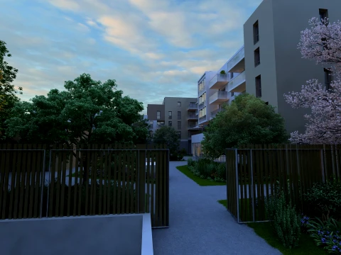 Urban architecture 3D Model