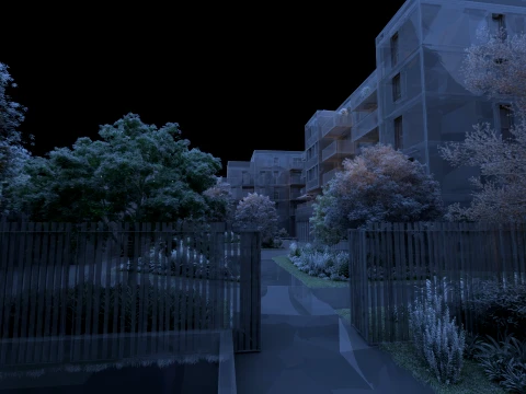 Urban architecture 3D Model
