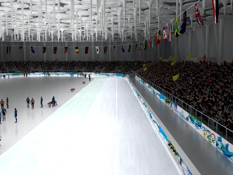 Skating rink 3Dモデル