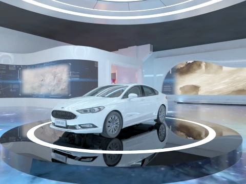 Exhibition hall 3D Model