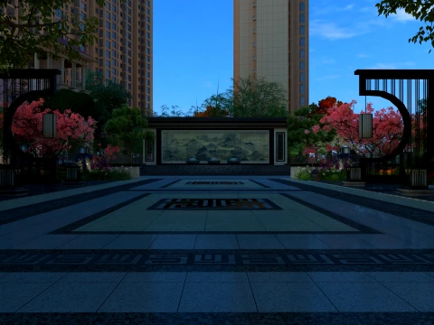 Urban architecture 3D Model