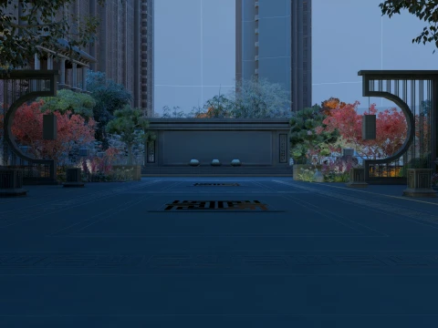 Urban architecture 3D Model