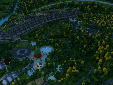 Ancient town 3Dモデル