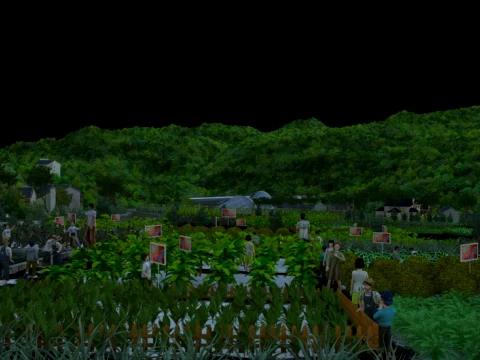 Small town 3D Model