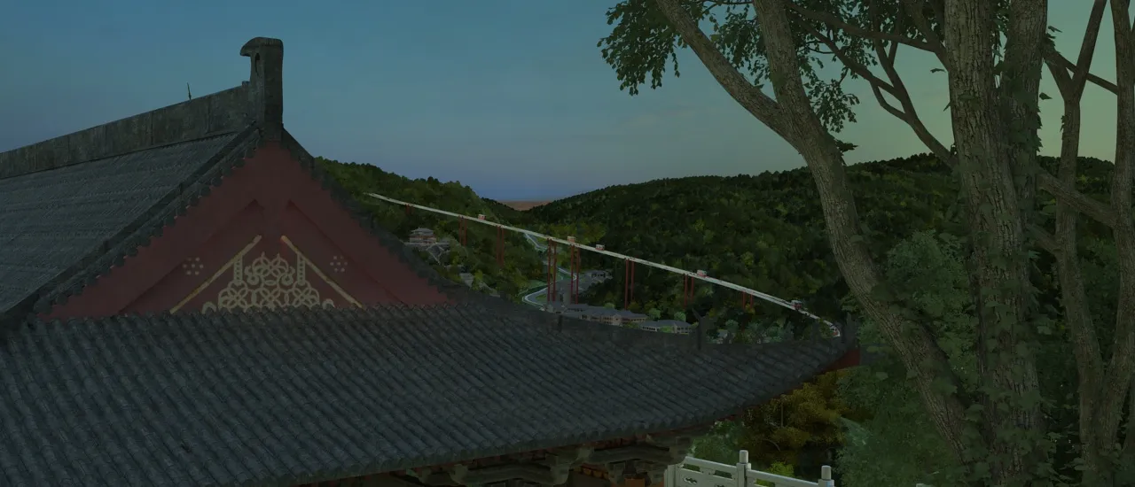 Guandi Mountain 3D Model .c4d .max .obj .3ds .fbx .stl .blend 