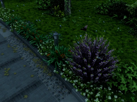 Lawn 3D Model