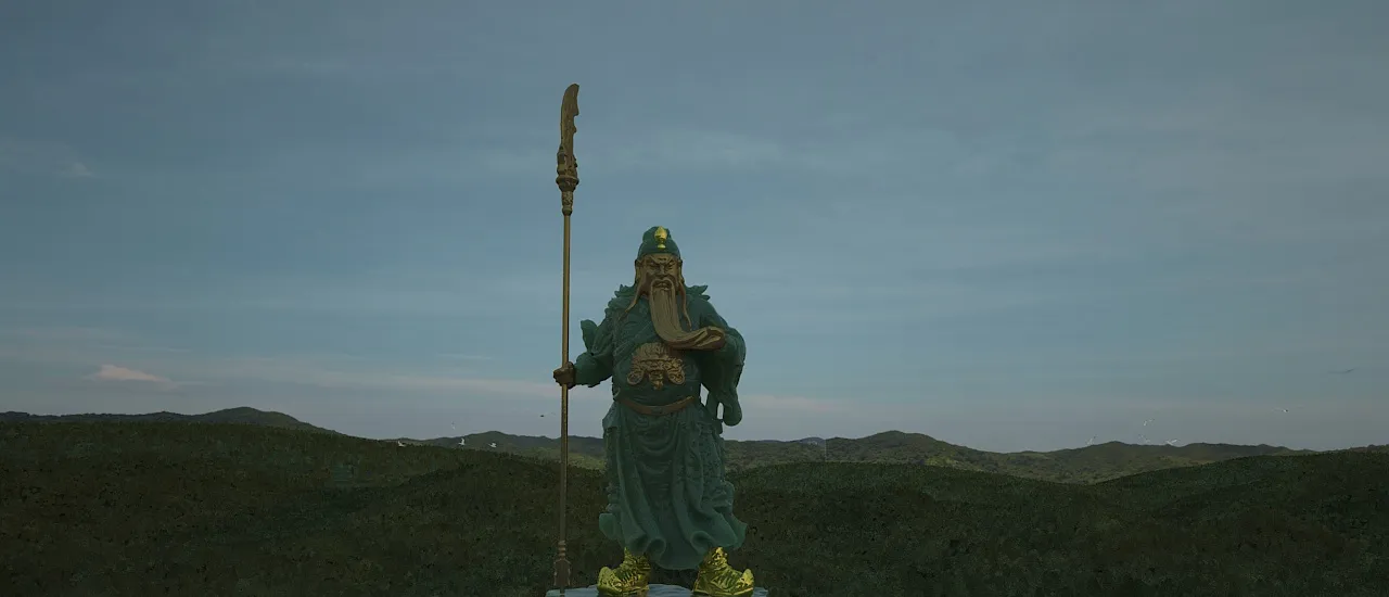 Guan Yu sculpture 3D Model .c4d .max .obj .3ds .fbx .stl .blend 