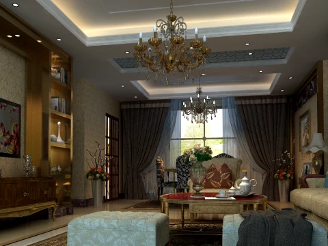 Living room 3D Model