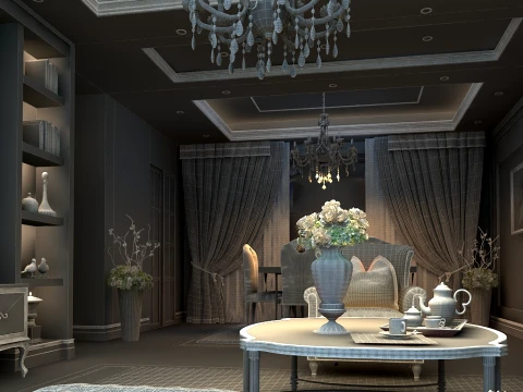 Living room 3D Model