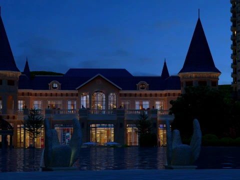 City night 3D Model