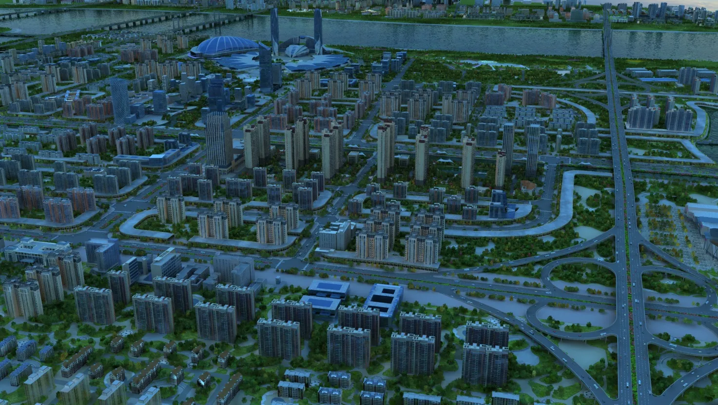 Urban architecture 3D Model .c4d .max .obj .3ds .fbx .stl .blend