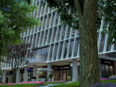 Mall 3D Model