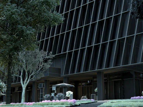 Mall 3D Model