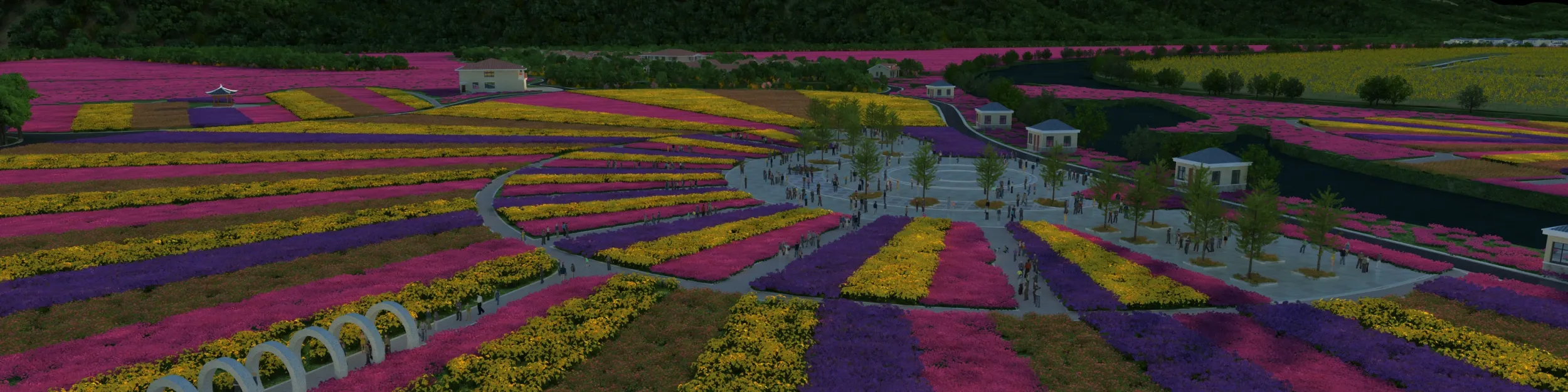 Parterre 3D Model .c4d .max .obj .3ds .fbx .stl .blend