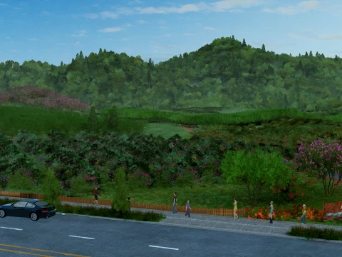 Orchard 3D Model