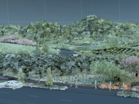 Orchard 3D Model