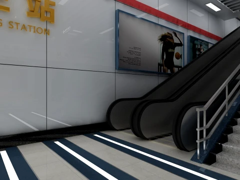 Subway 3D Model