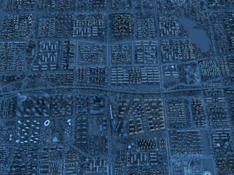 Urban architecture 3D Model