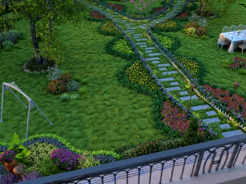 Balcony 3D Model