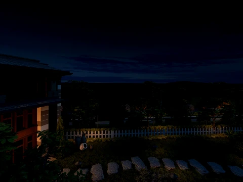 Villa 3D Model