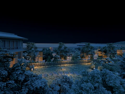 Villa 3D Model