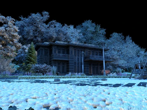 Villa 3D Model