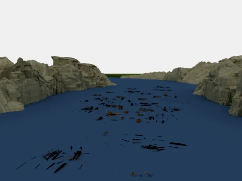 Shipwreck 3D Model