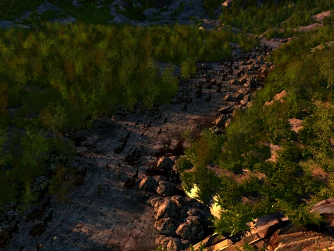 Mines 3D Model
