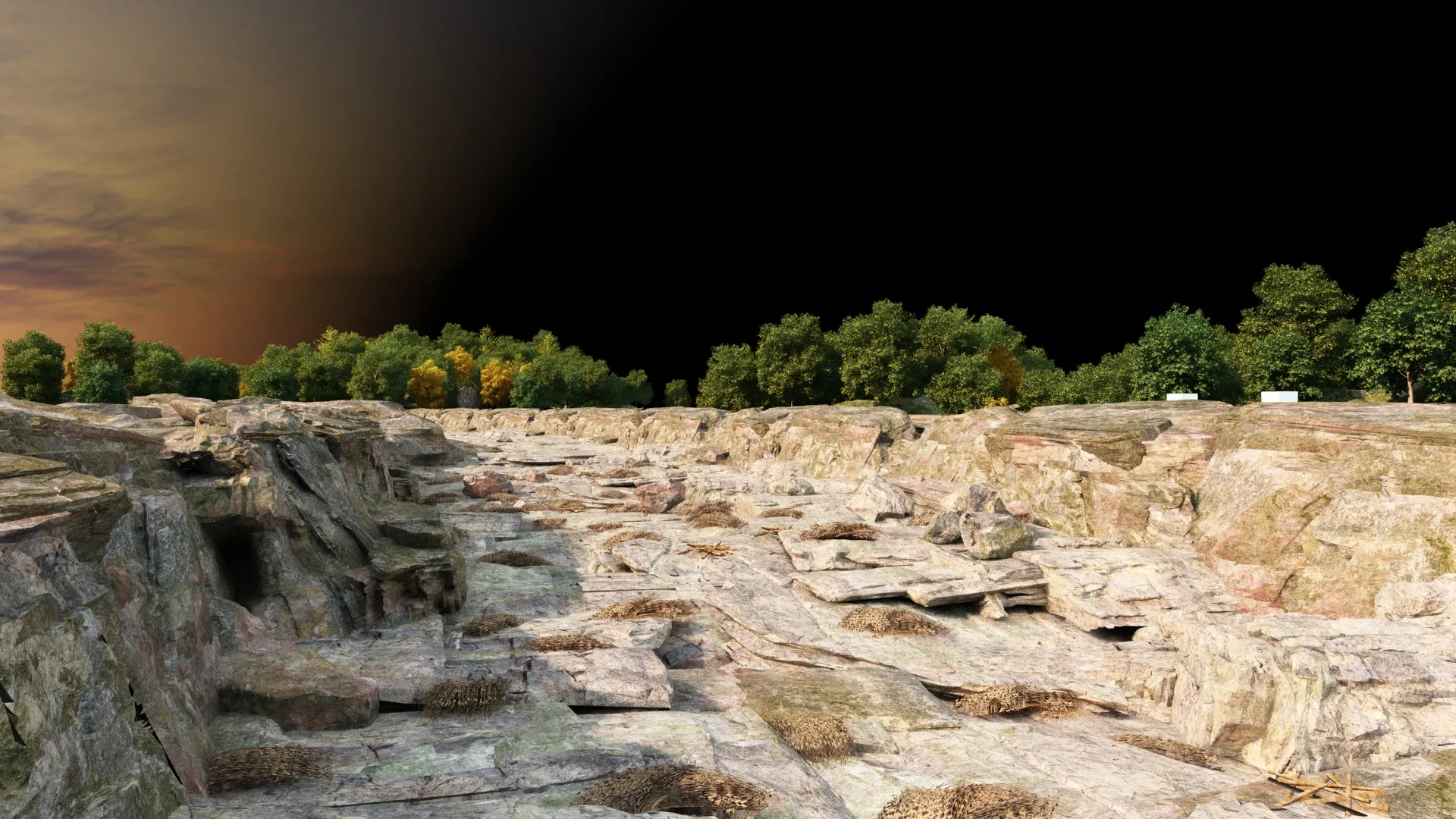 Mines 3D Model .c4d .max .obj .3ds .fbx .stl .blend 