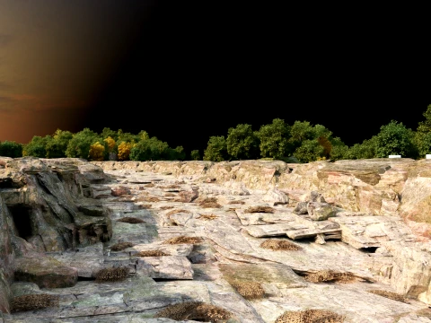 Mines 3D Model
