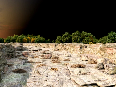 Mines 3D Model