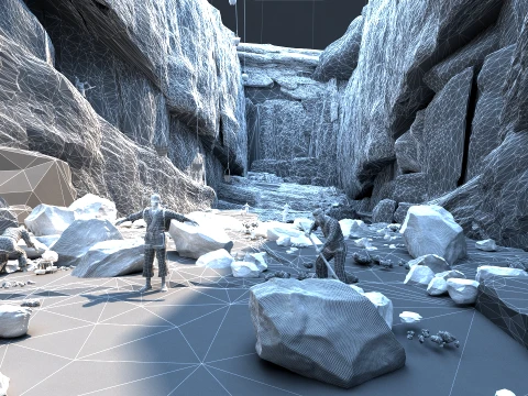 Mines 3D Model