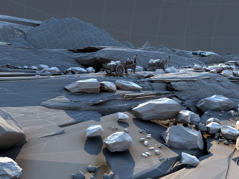 Mines 3D Model
