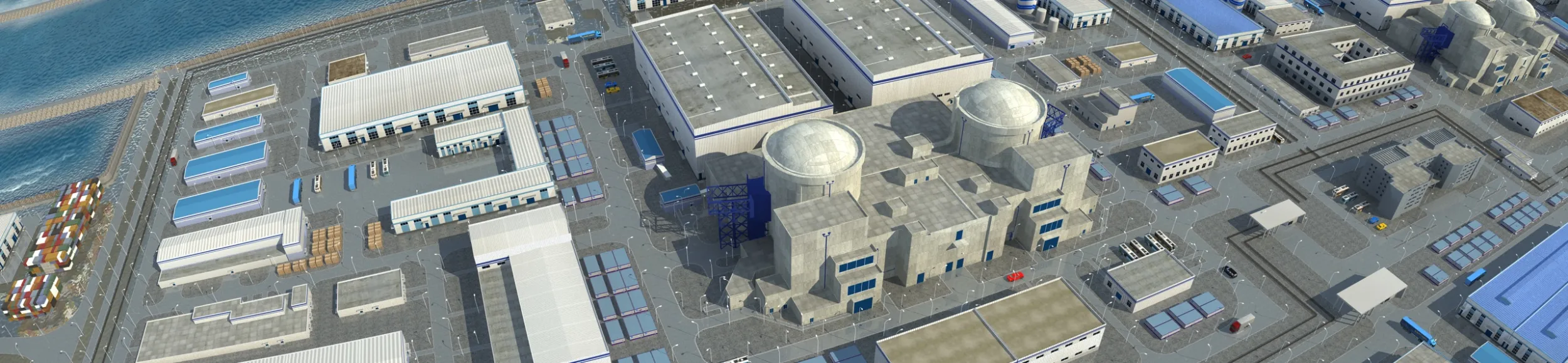 Factory 3D Model .c4d .max .obj .3ds .fbx .stl .blend 