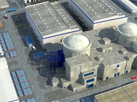 Factory 3D Model