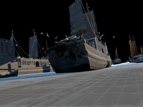 Fleet 3D Model