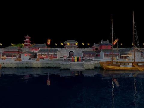 Fleet 3D Model