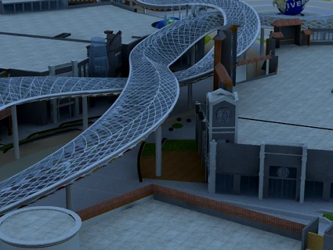 Vacation Village 3D Model