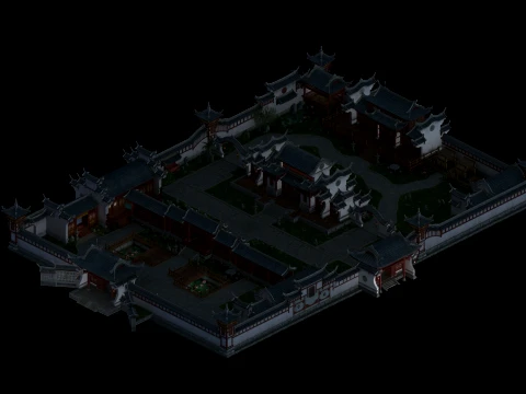 Ancient officialdom 3D Model