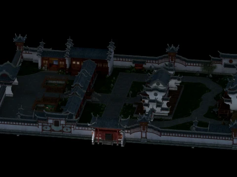Ancient officialdom 3D Model