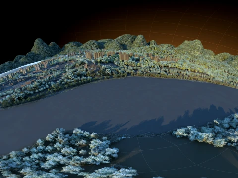 City Architecture 3D Model