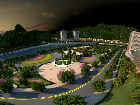 City Architecture 3D Model
