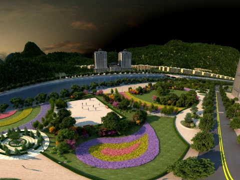 City Architecture 3D Model