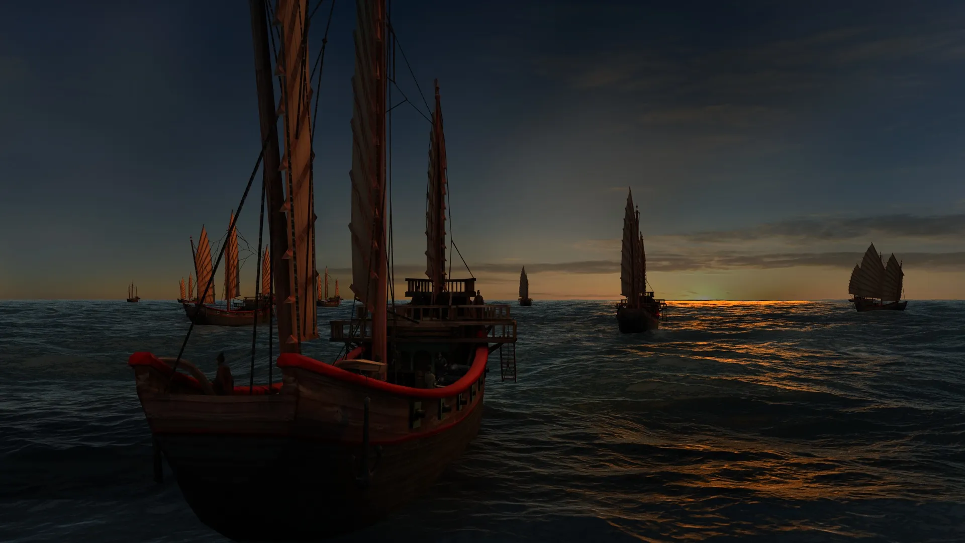 Fleet 3D Model .c4d .max .obj .3ds .fbx .stl .blend 
